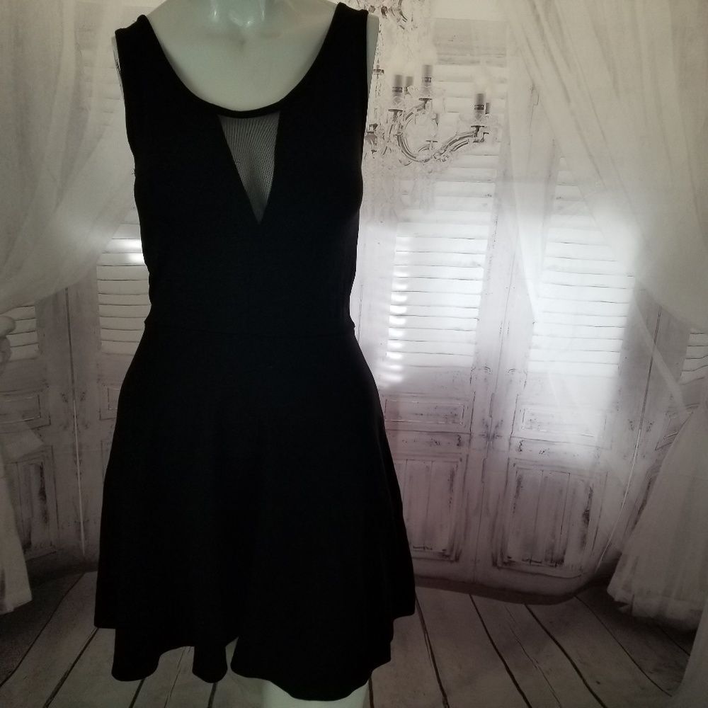 Maison Blanche M Med black party dress‎ wedding